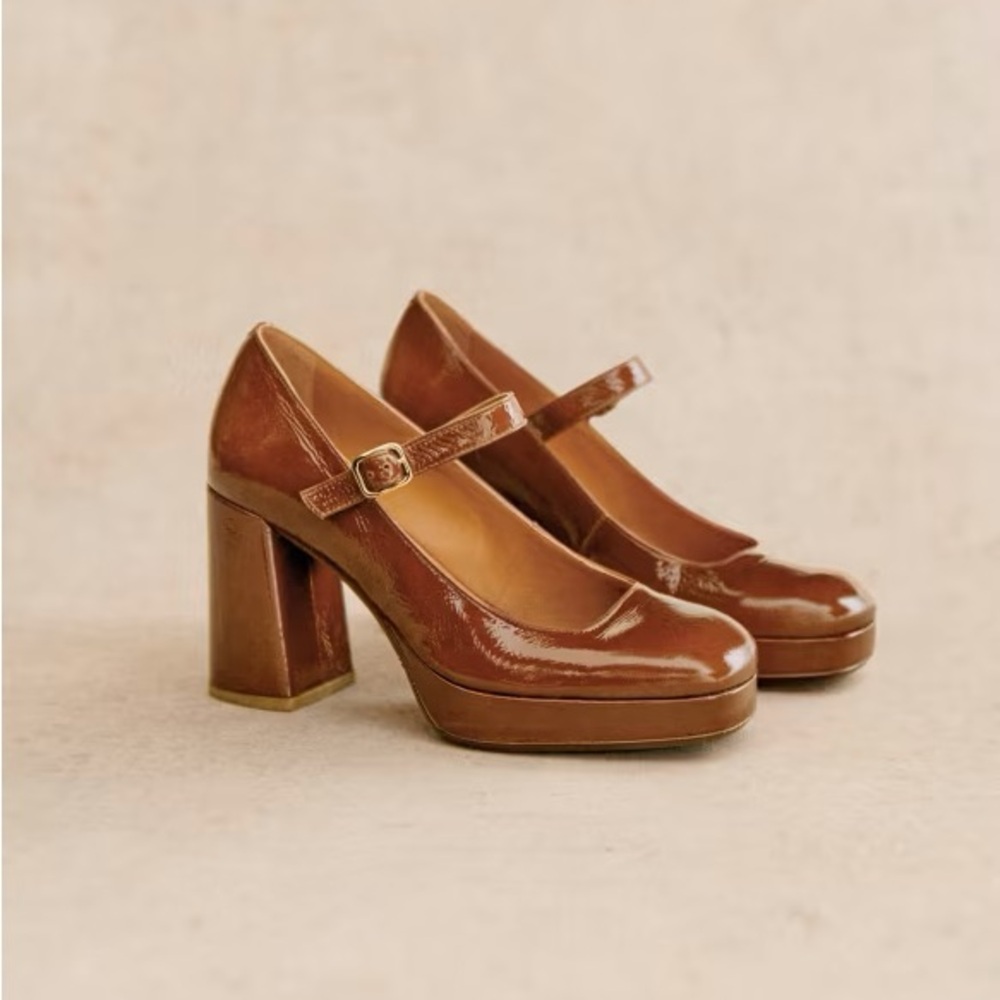 Sezane Georgia High Mary Janes